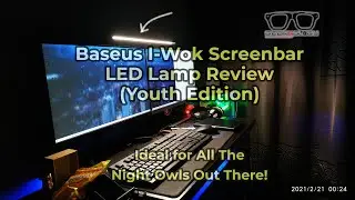 Baseus I Wok Screenbar Lamp | Unboxing & Review | DGIWK B01 USB Asymmetric Light Youth Edition