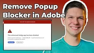 SOLVED Remove THIS APP HAS BEEN DISABLED  Popup Blocker In Adobe Software 2024 Easy To Follow Tutor