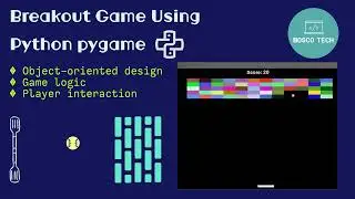 Python Breakout Game Tutorial - Game Development Using Pygame