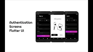 Flutter UI Tutorial | Authentication Screens Flutter UI