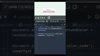 How to Create a Random Color Generator with HTML CSS, and JavaScript 
