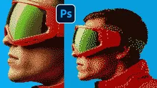 Master the Pixelated Dithered Effect in Photoshop!