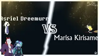 Asriel.Exetior & Athena Reacts | Asriel Dreemurr vs Marisa Kirisame (Undertale vs Touhou) Animation
