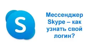 Мессенджер Skype – как узнать свой логин?