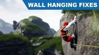 Wall Hanging Fixes - UE4 Tutorials #285