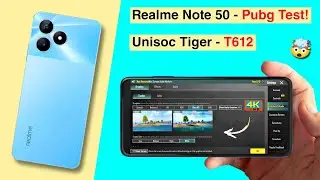 Realme Note 50 Pubg Test, Realme Note 50 Pubg Graphics.!🔥