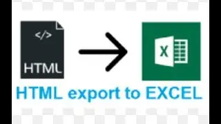 How to Export HTML table to Excel php With Source Code