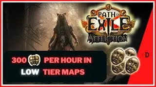 300 CHAOS PROFIT PER HOUR IN TIER 5 MAPS - 7 DIV PROFIT PER HOUR IN SCOURED TIER 16 MAPS - PoE 3.23