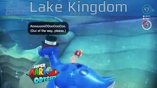 Super Mario Odyssey - Lake Kingdom Walkthrough [HD 1080P/60FPS]