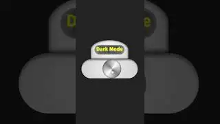 Toggle button with Dark/Light animation 