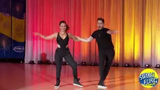 Swing Fling 2023 Superstar Show Thibault Ramirez & Nicole Ramirez