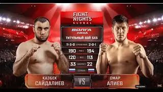 ВОТ ЭТО РУБКА! Казбек Сайдалиев vs. Омар Алиев / Kazbek Saidaliev vs. Omar Aliev