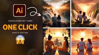 Instagram Trending Couple Custom Name on T Shirt Photo Editing || Viral Couple Name on Shirt Editing