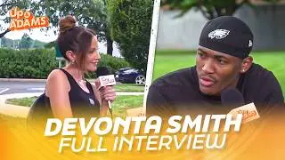 Eagles WR Devonta Smith on WR AJ Brown, Saquons Arrival in Philly, and More!