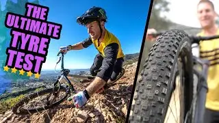 FAST DOWNHILL TRAILS AND BIG GAP JUMPS - THE ULTIMATE MTB TYRE TEST!