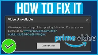 AMAZON PRIME VIDEO UNAVAILABLE ERROR FIX (NEW)