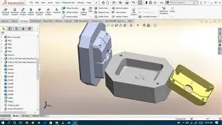 Plastic injection molding in Solidworks