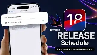 iOS 18 BETA Release Date & Time CONFIRMED!