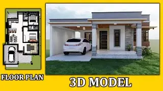 HOUSE DESIGN IDEA | Simple house design, Bungalow House
