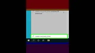 How to Create a Recovery Drive on Windows