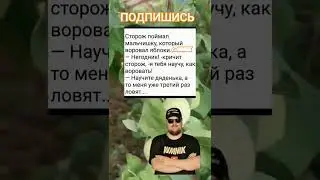 Анекдот про яблоки