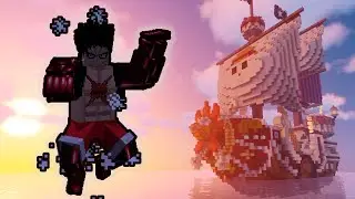 Testei o MELHOR MOD de ONE PIECE do MINECRAFT!