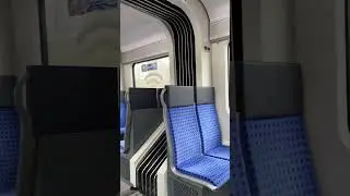 German Train S5 / Train Travel in Frankfurt am Main [ Germany 🇩🇪 ]