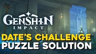 Genshin Impact Enkanomiya Date's Challenge Puzzle Solution (Underground Labyrinth Solution)