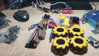 конструктор ARDUINO всенаправленный пепелац (машинка) для киндера. Я сразу стал киндером.