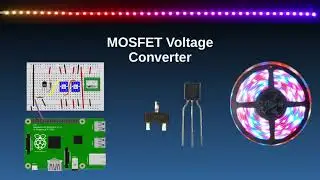 MOSFET logic-level shift circuit - Convert Voltage Raspberry Pi to NeoPixel and I2C / SPI Arduino