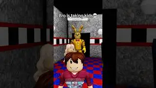 SPRINGBONNIE GETS CAUGHT😈🐰😂 #roblox #shorts #funny #viral #robloxmemes #fivenightsatfreddys #fnaf