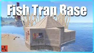 "The Minnow" Fish Trap Farm Base for Chill Scrap Farming in Rust!