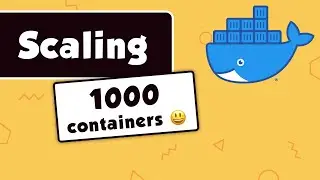 How to scale docker containers using Nginx as reverse proxy and load balancer