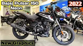 New Bajaj Pulsar 150 Neon With New Graphics and Specifications Price and Mileage All details Review.