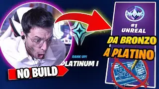 NO BUILD! Da BRONZO a PLATINO!  "ROAD TO UNREAL" #fortnite #fortniteita #fortnitechallenge #smi_ii