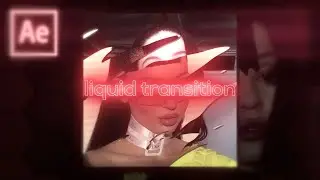 liquid transition | after effects tutorial