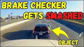 A Day in The Life of an American Truck Driver - Road Rage, Brake Check, Car Crash, Instant Karma USA