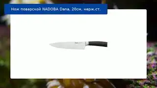 Нож поварской NADOBA Dana, 20см, нерж.ст.