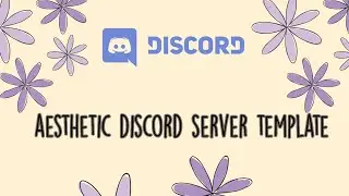 aesthetic discord server template #2 | Discord Server Template