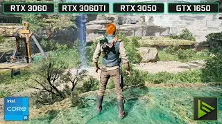 Star Wars Jedi: Survivor - Day One Patch - RTX 3060 Ti - RTX 3060 - RTX 3050 - GTX 1650