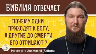 ПОЧЕМУ ОДНИ ЛЮДИ ПРИХОДЯТ К БОГУ, А ДРУГИЕ ДО СМЕРТИ ЕГО ОТРИЦАЮТ ?  Иеромонах Анастасий (Байков)