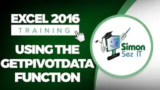 Using the GETPIVOTDATA Function in Microsoft Excel 2016