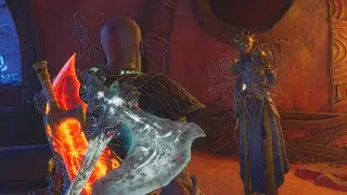 Freya Is Impressed On Kratos With Not Killing An Enemy - God Of War: Ragnarök