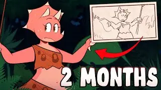 Dinosaur Girl Animation Showcase