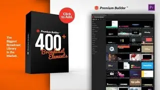 Premium Builder Broadcast Packages for Premiere Pro ▶▷ Premiere Pro Trends ◁◀