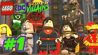 LEGO DC Super Villains - Part 1 - Frosty Character Creation! Justice Syndicate Impostors?! (HD)