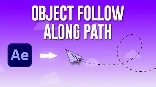 Create Object Follow Path Animation like Iman Gadzhi | After Effects Beginner Tutorial