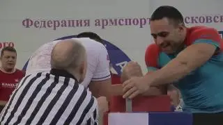 armwrestling 2017 Zoloev vs  Babaev