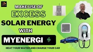 Use Myenergi Eddie and Zappi to make better use of excess solar. #myenergi