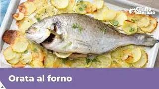 ORATA AL FORNO CON PATATE